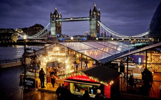 ウィンター・バイ・ザ・リバー（ロンドンブリッジ）