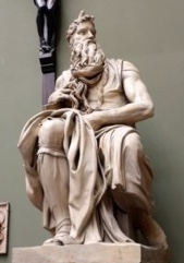 モーゼ像（石膏複製）